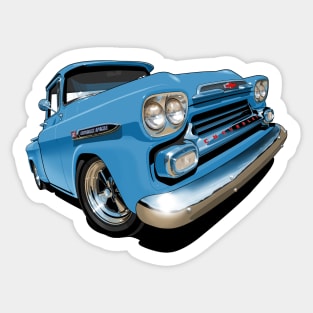 1959 Chevy Apache pick up truck Sticker